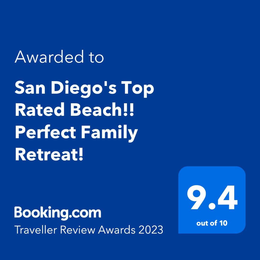 Highly Rated Best Beach! 3Bd 2Ba Ac Luxury King Beds! San Diego Bagian luar foto